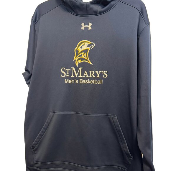 St. Mary's College of Maryland Men's Basketball Under Armour Hoodie, XXL 2XL - Picture 1 of 2